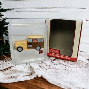 Coca Cola Town Square Collection WKOK Radio News Weather Van Holiday Decoration